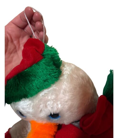 1988 Fairview Plush Christmas Stockings Set of 3 Rudolph Santa Snowman VTG - Picture 12 of 15